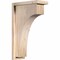 Ekena Millwork Huntington Smooth Corbel w/Backplate, Douglas Fir, 5 1/2"W x 12"D x 20"H COR06X12X20HUN01SDF - alternate 1